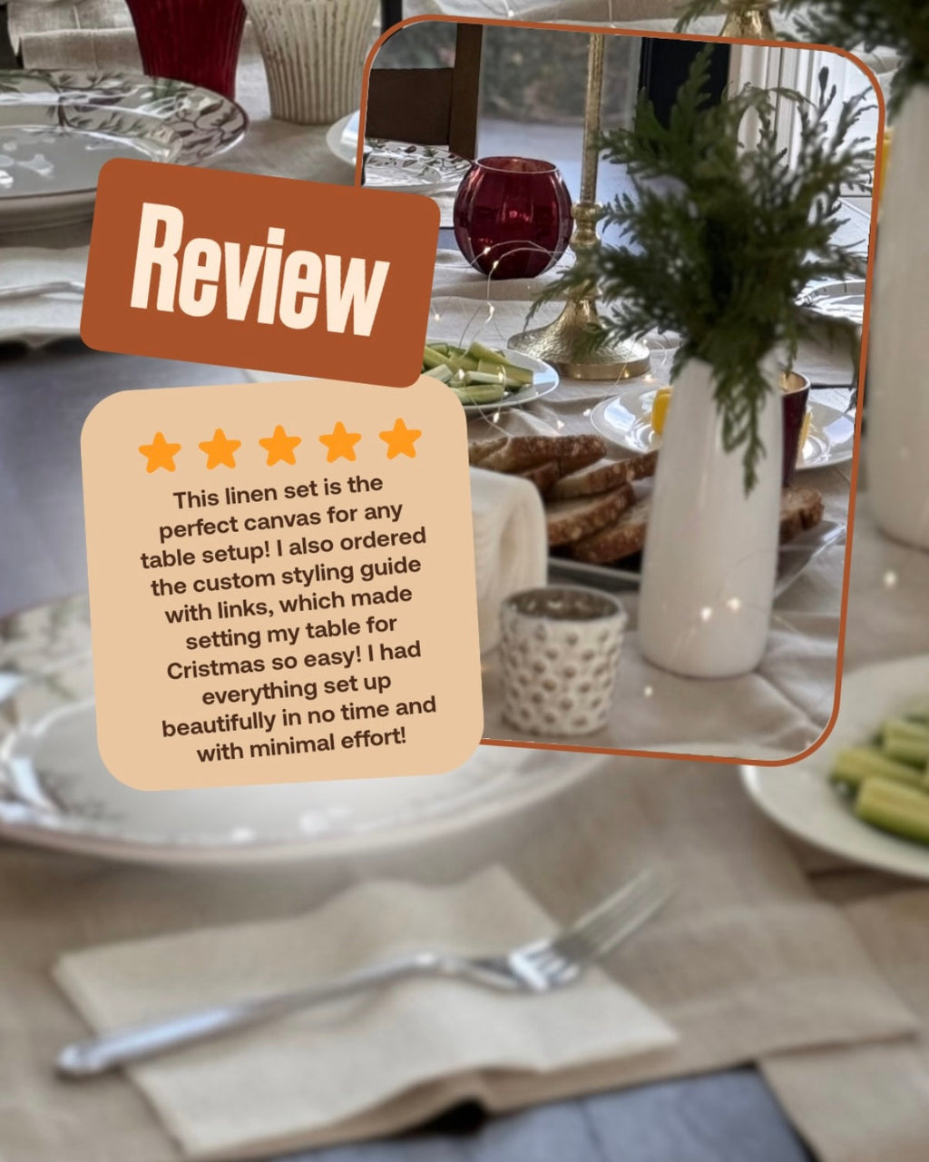 Soft Linen Table Runners - Choose Your Color