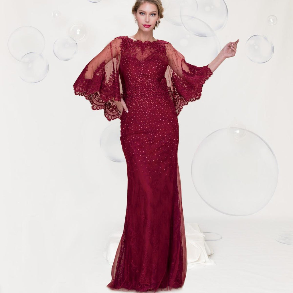 Party gown, ruched coacktail dress