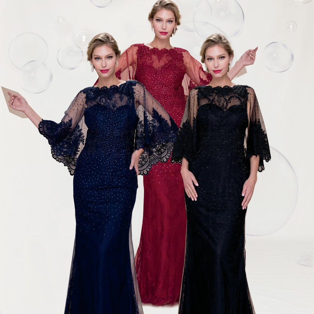 Party gown, ruched coacktail dress