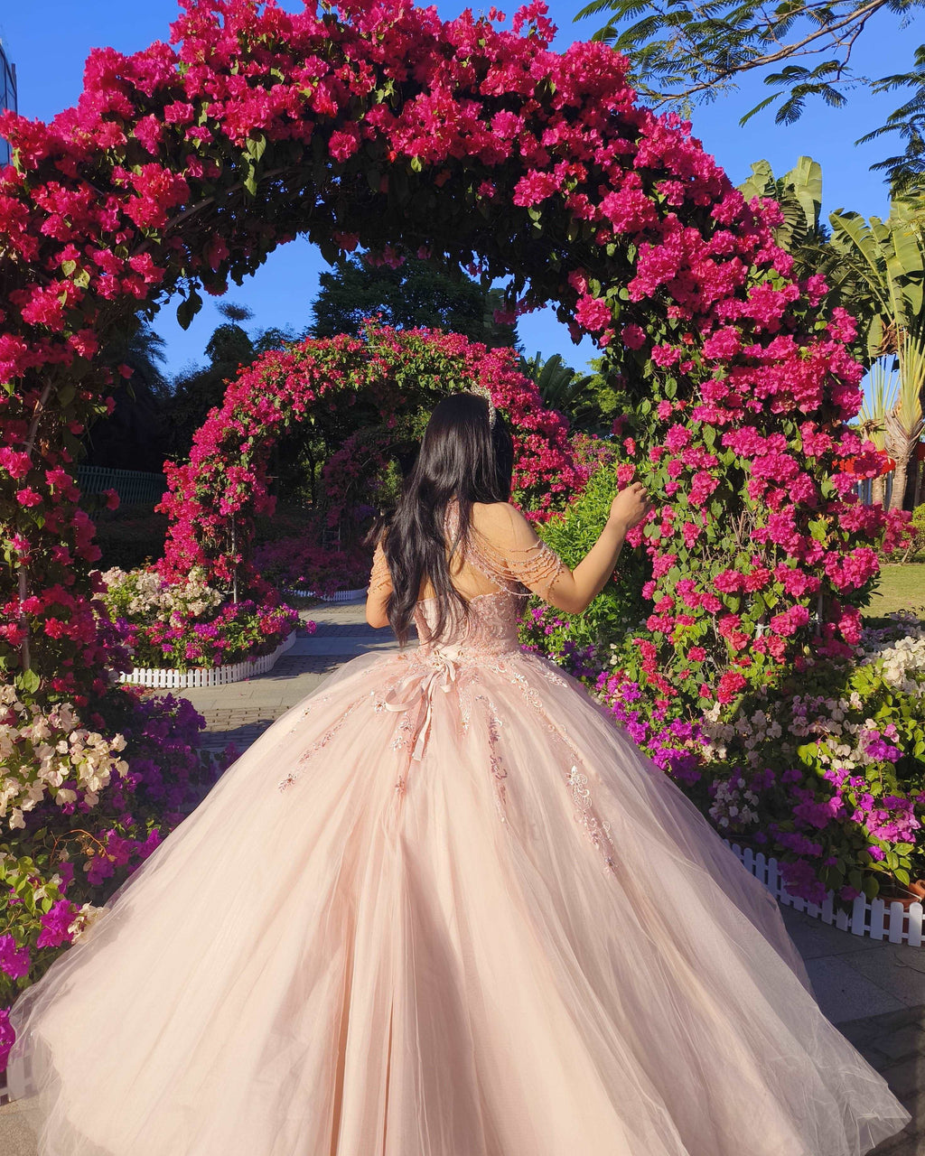 ) Adult gowns, tailored fit, eternal charm.